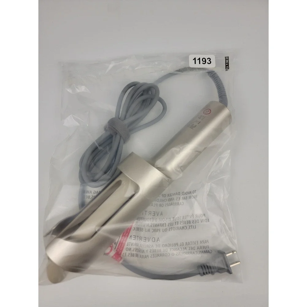 TYMO ROTA Automatic Curling Iron HC509G Champagne Gold Rotating Hair Curler 43W